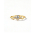 Lab-Grown Diamond V Ring