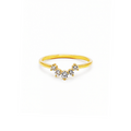 Graduated Five-Diamond Lab-Grown Diamond Ring