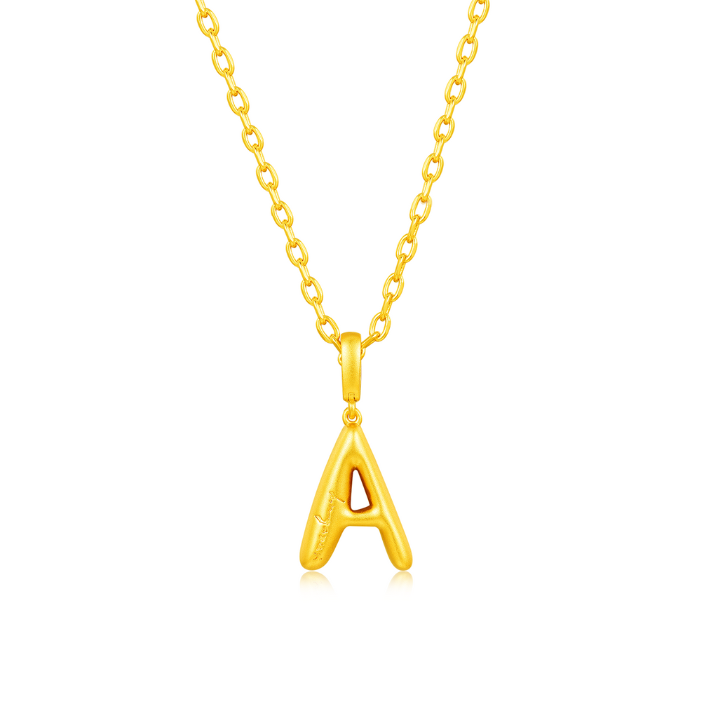 One Word, One Love Letter A Necklace