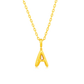 One Word, One Love Letter A Necklace