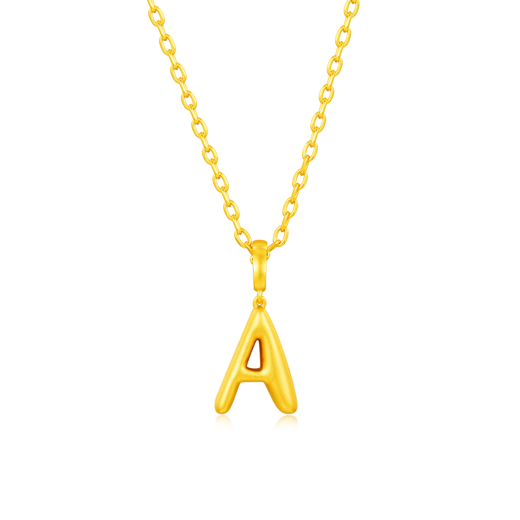 One Word, One Love Letter A Necklace